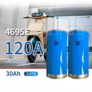 Lifepo4 Battery 3.67V 4695E 30Ah Cylindrical Lithium Ion Battery