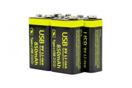 Popular models support customized lithium batteries 9V 850MA